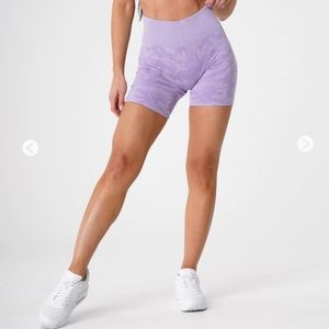 NVGTN lilac camo shorts